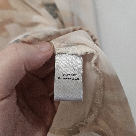 Jennifer Lopez Cold Sholder Sheer Button Down Blouse! - Picture 4 of 6